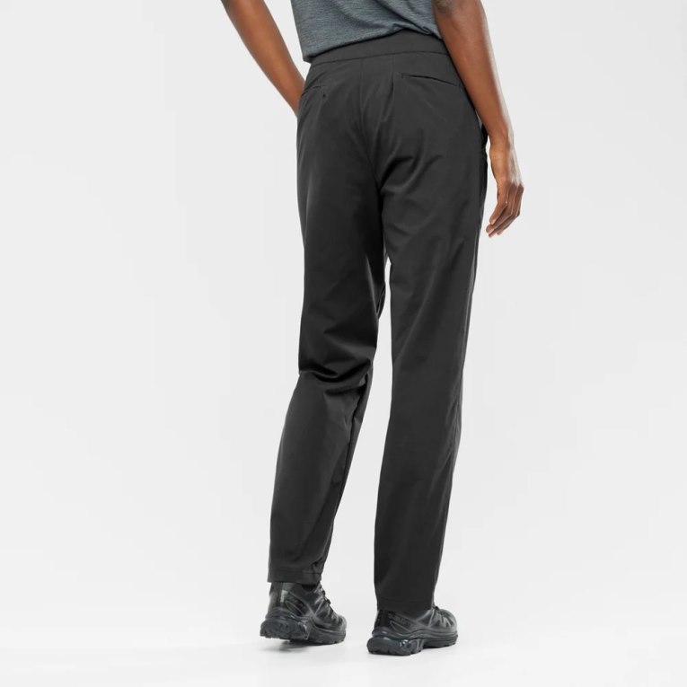 Black Salomon Wayfarer City Women's Sport Pants | IE CF9268